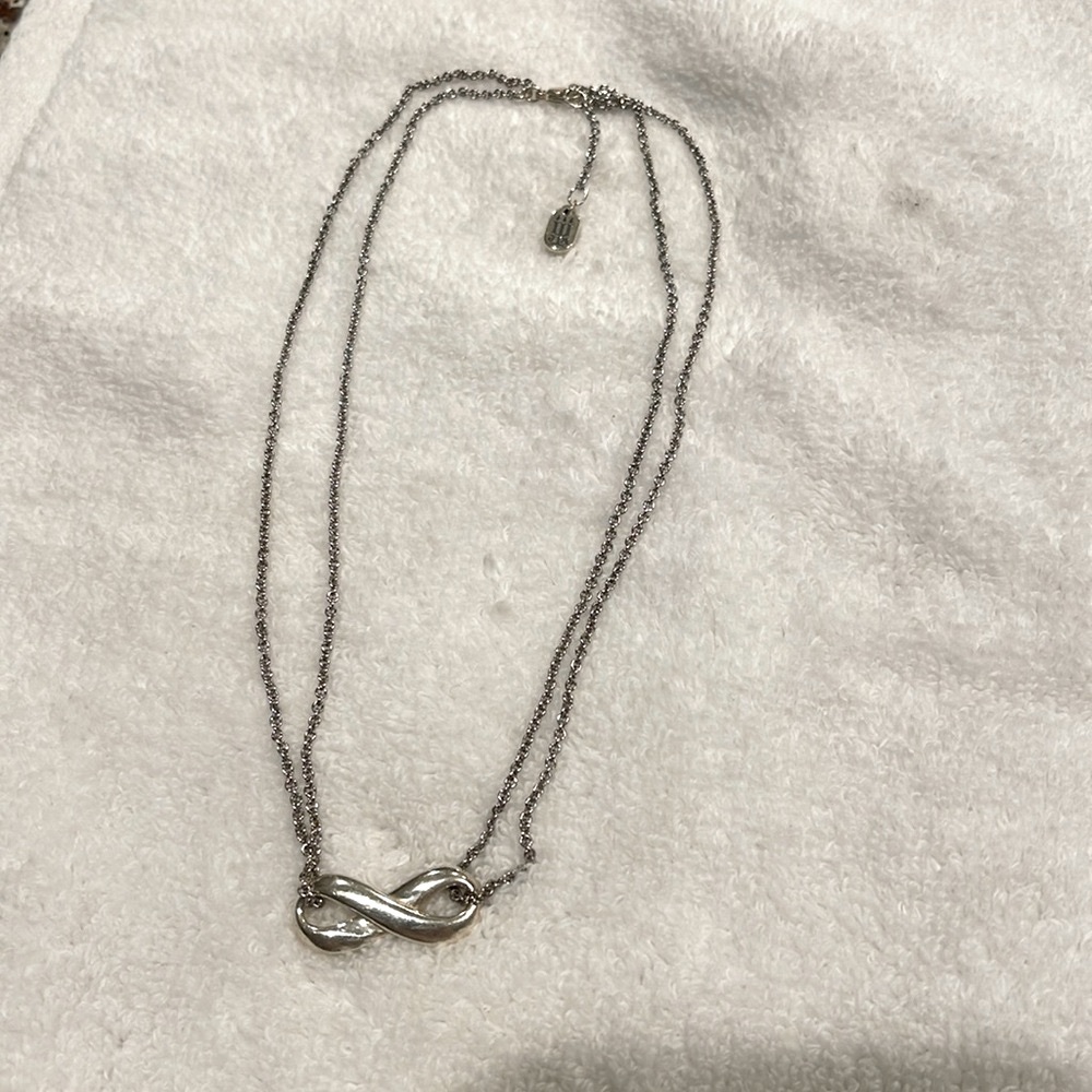 James Avery “Double Infinity” necklace. RETIRED
